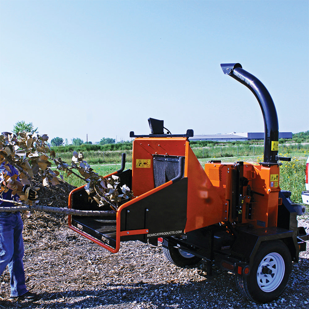 Bear Cat | 6 In. Road Towable Chipper | Vanguard 23 HP | CH6627H