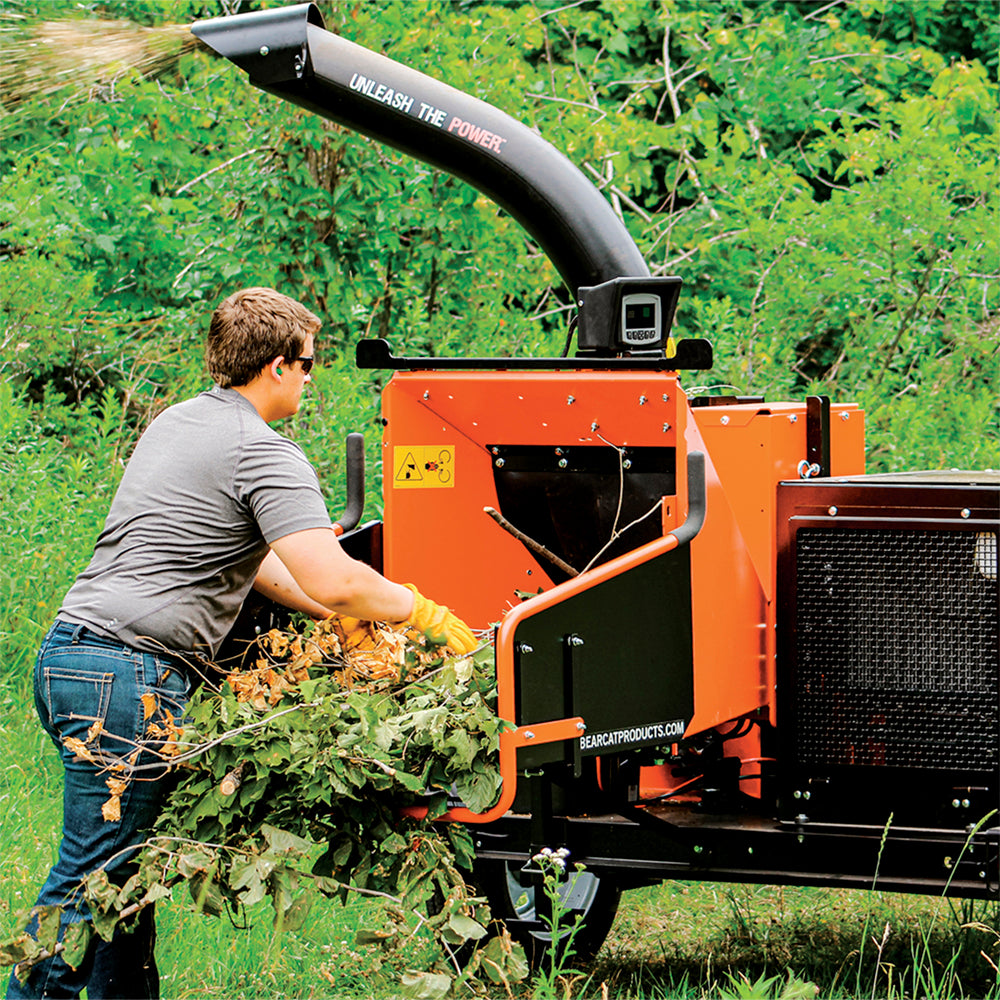 Bear Cat | 9 In. Road Towable Chipper | Kubota 24.8 HP | CH911DH