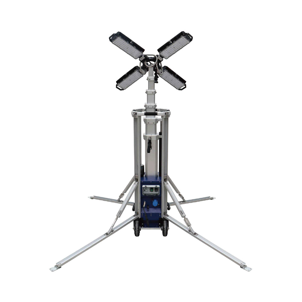 Makinex | Sierra Light Tower | 16.5 Ft | 112,000 Lumens