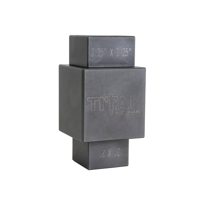 Titan Post Driver | DOT Package w/ Barrel Kit, Drive Caps & Guide Rings |  Gas-Powered 1.2HP Engine