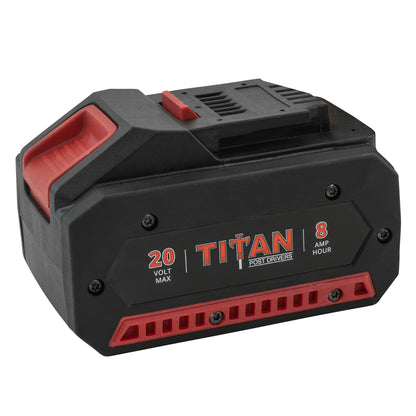 Titan | 8Ah Lithium Battery for PED1040E | 2-Pack
