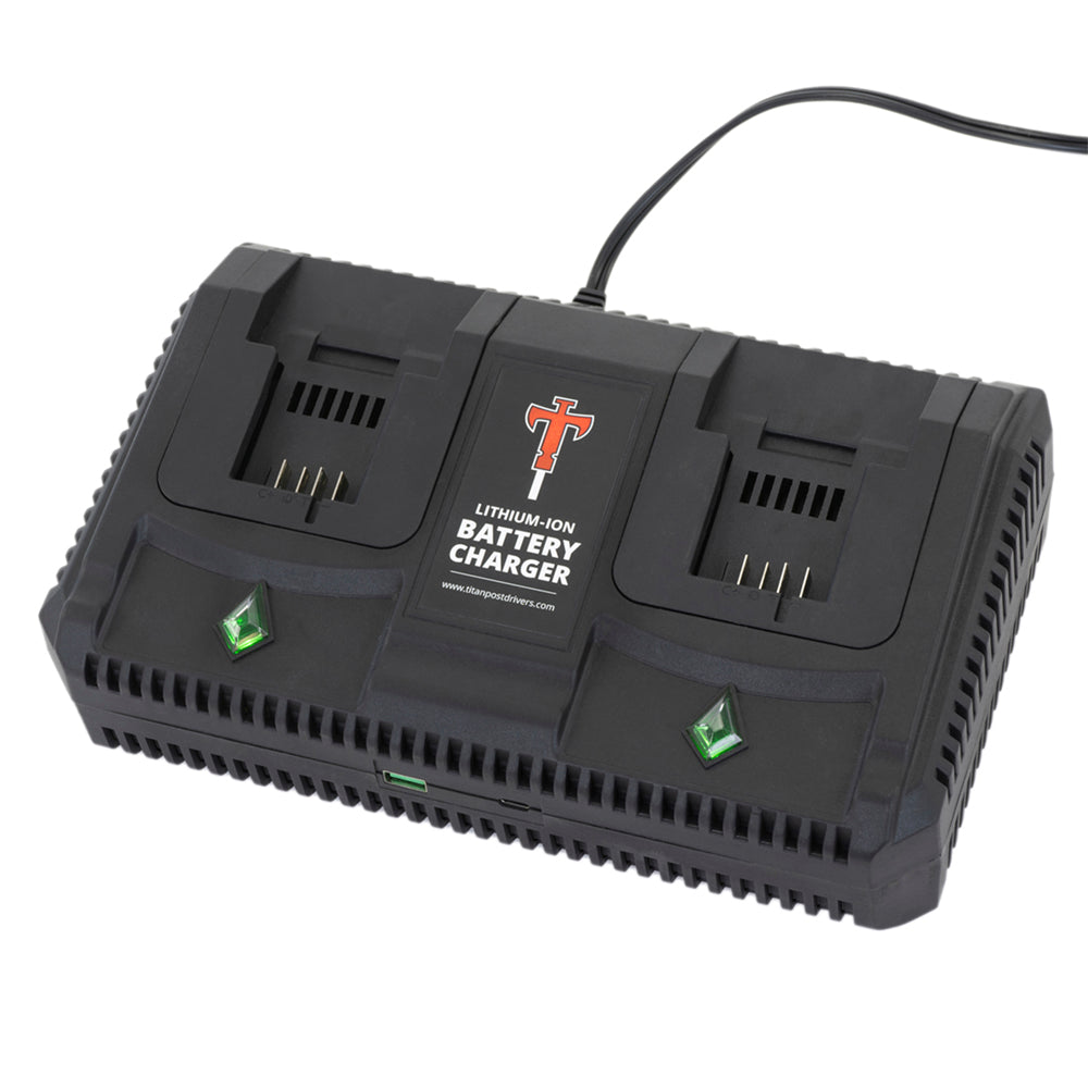 Titan | Dual Lithium Battery Charger