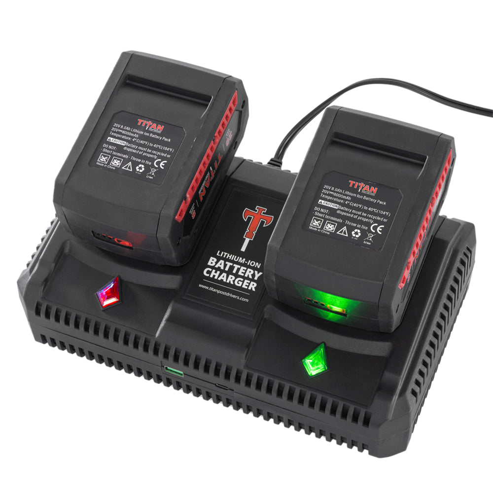 Titan | Dual Lithium Battery Charger