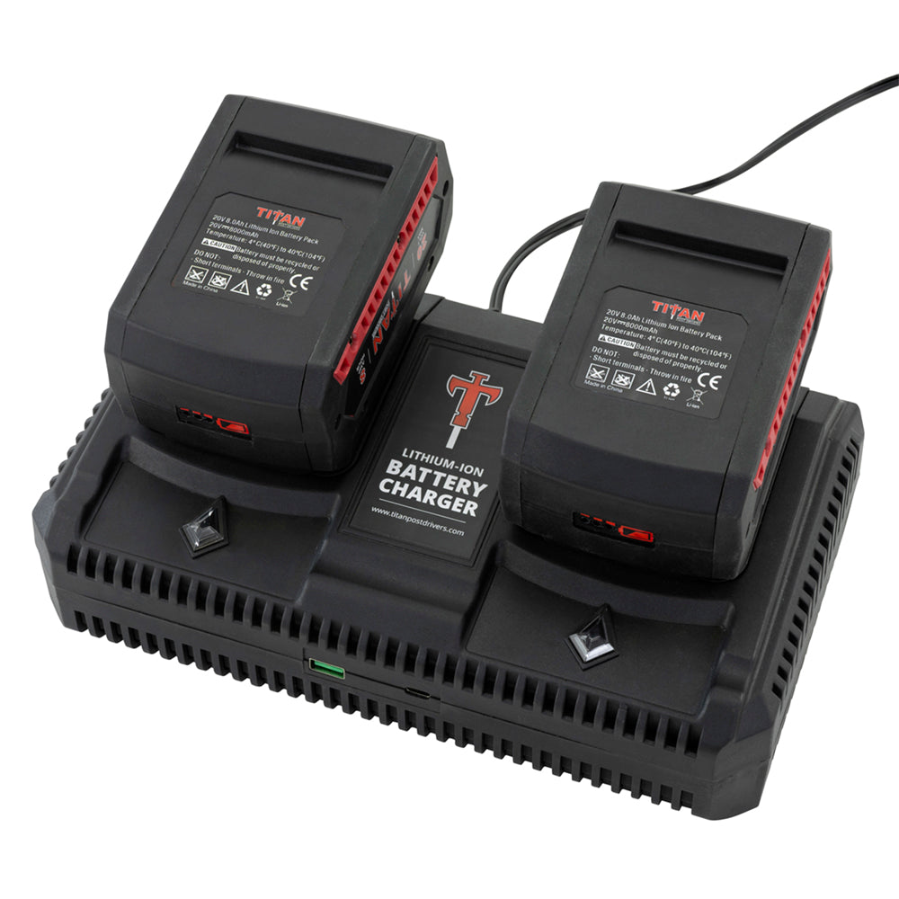 Titan | Dual Lithium Battery Charger