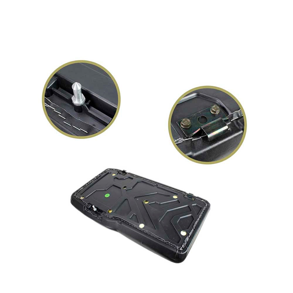 UNI PRO Black Passenger Seat Bottom for Polaris Ranger