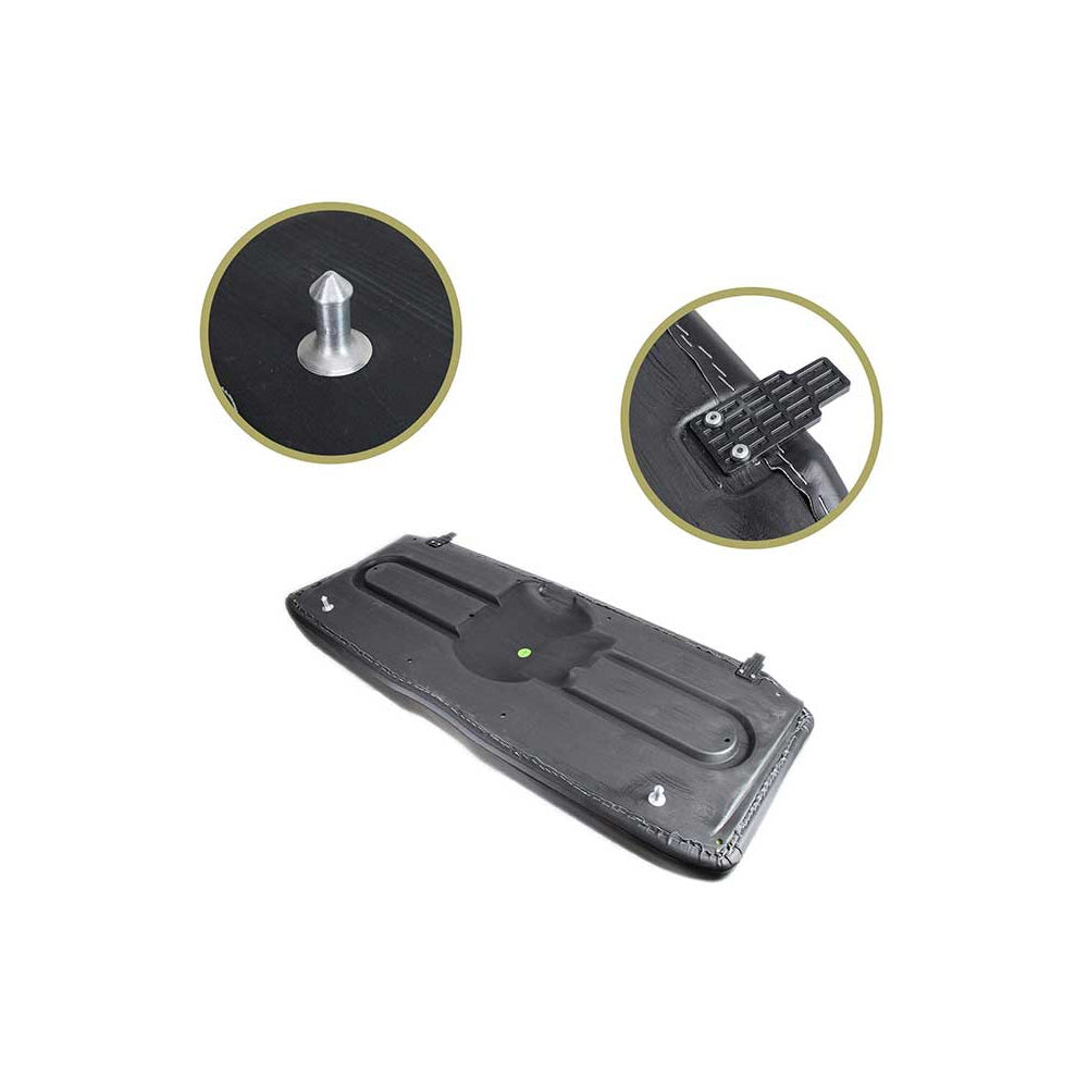 UNI PRO Black Seat Bottom for Polaris Ranger