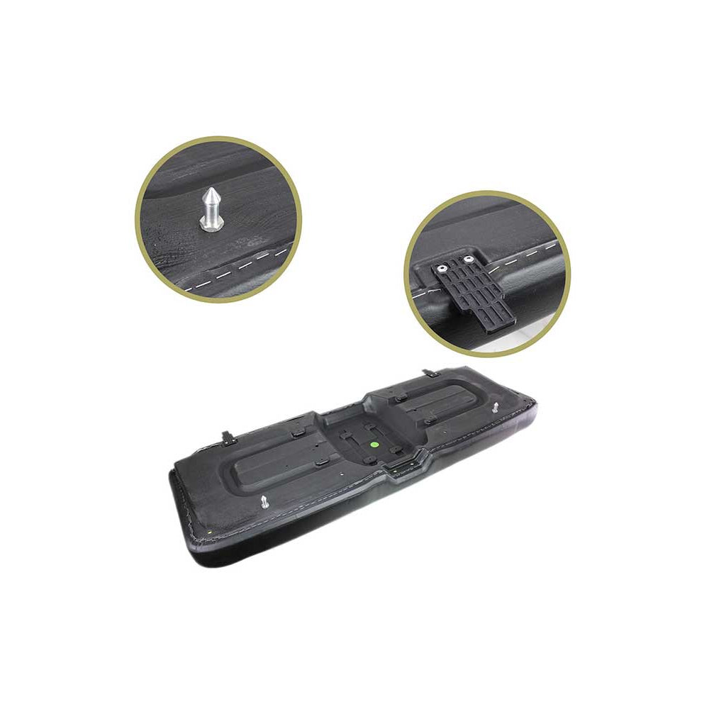 UNI PRO Black Seat Bottom for Polaris Ranger