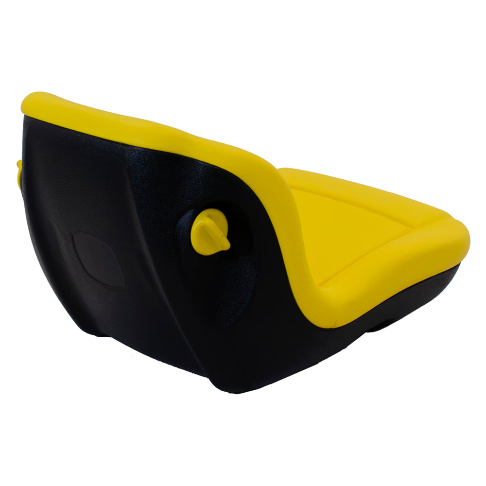 Milsco | XB150 | Bucket Seat | Low-Back | Lumbar Support | Yellow Vinyl | GWG311537