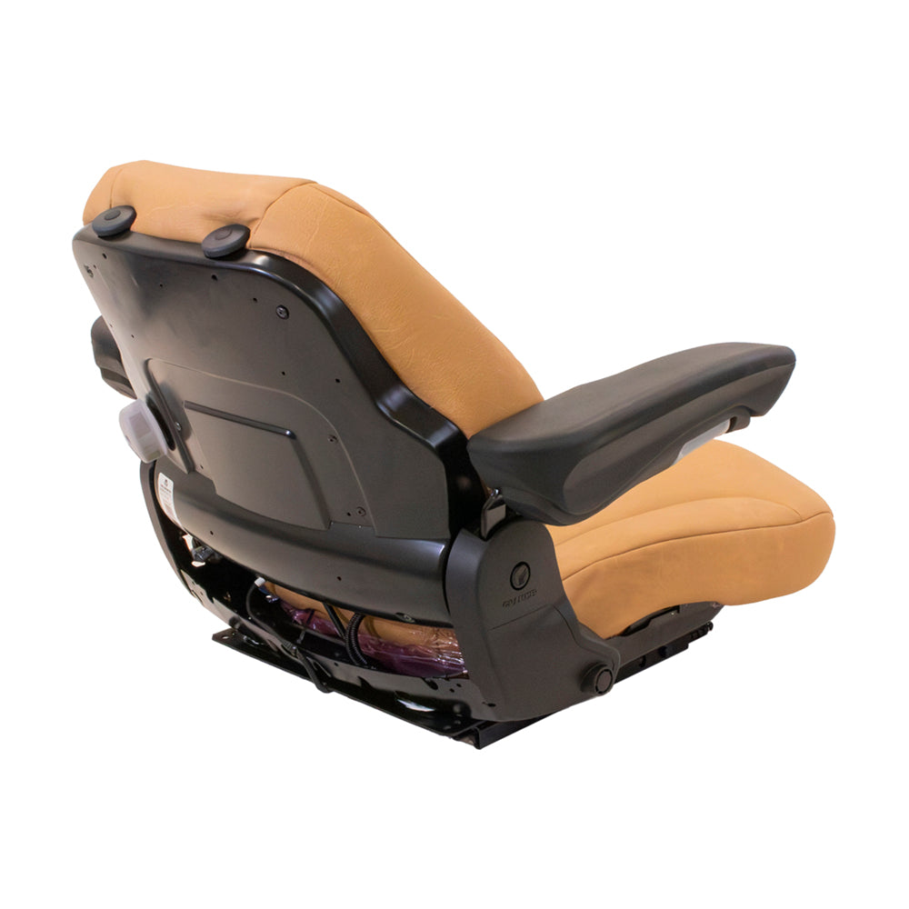 Uni Pro | 741 Seat Top | Integrated Swivel | Operator Presence Switch | Tan Vinyl