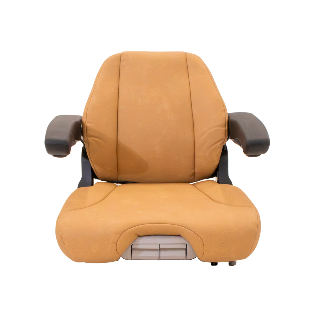Uni Pro | 741 Seat Top | Integrated Swivel | Operator Presence Switch | Tan Vinyl