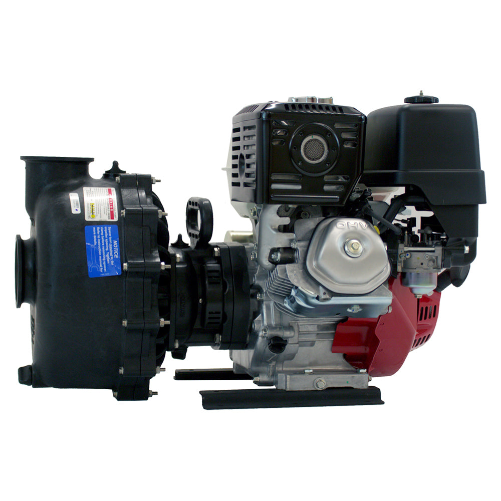 Banjo Centrifugal Pump | 3 In. | Self Priming | Wet Seal | Manifold | Honda GX390
