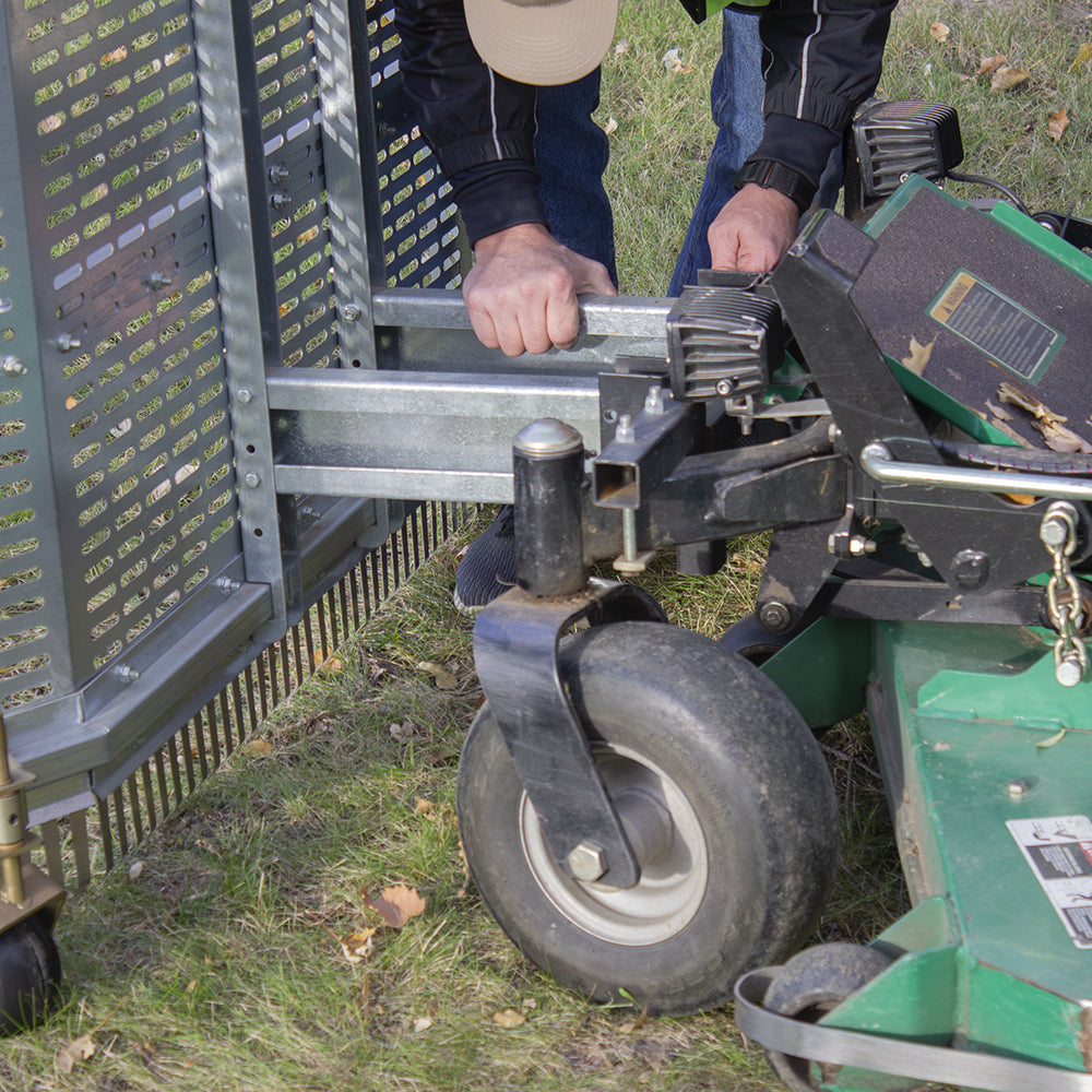 Jrco 55-In. Leaf Blade Plow | Front Mount Mower Attachment