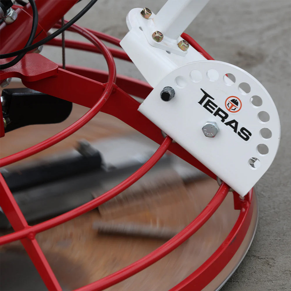 Teras | Landing Gear 36 In. Universal Trowel Wheel Kit | 10 In. Flat-Free Tires | TMC02