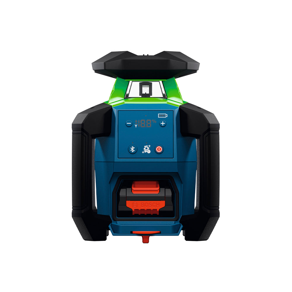 Bosch | MT Leveling Exterior | 18V Green-Beam H/V Rotary Laser Kit | GRL18V-34K