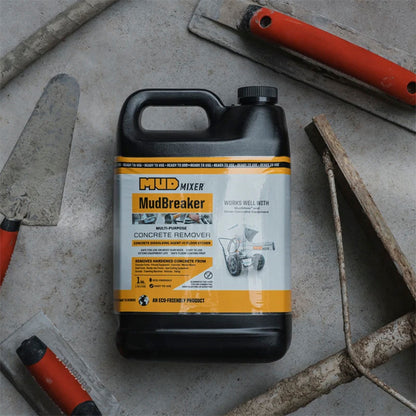 MudMixer | MudBreaker Concrete Remover and Dissolver | 1 Gallon | MMBR-1281