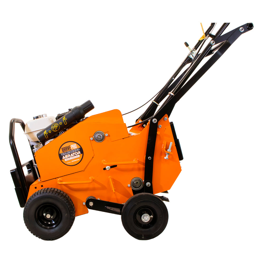 BravePro | Walk-Behind Aerator | 18 In. | 3 In. Plug Depth | Variable Speed | GX120 | GPE211076