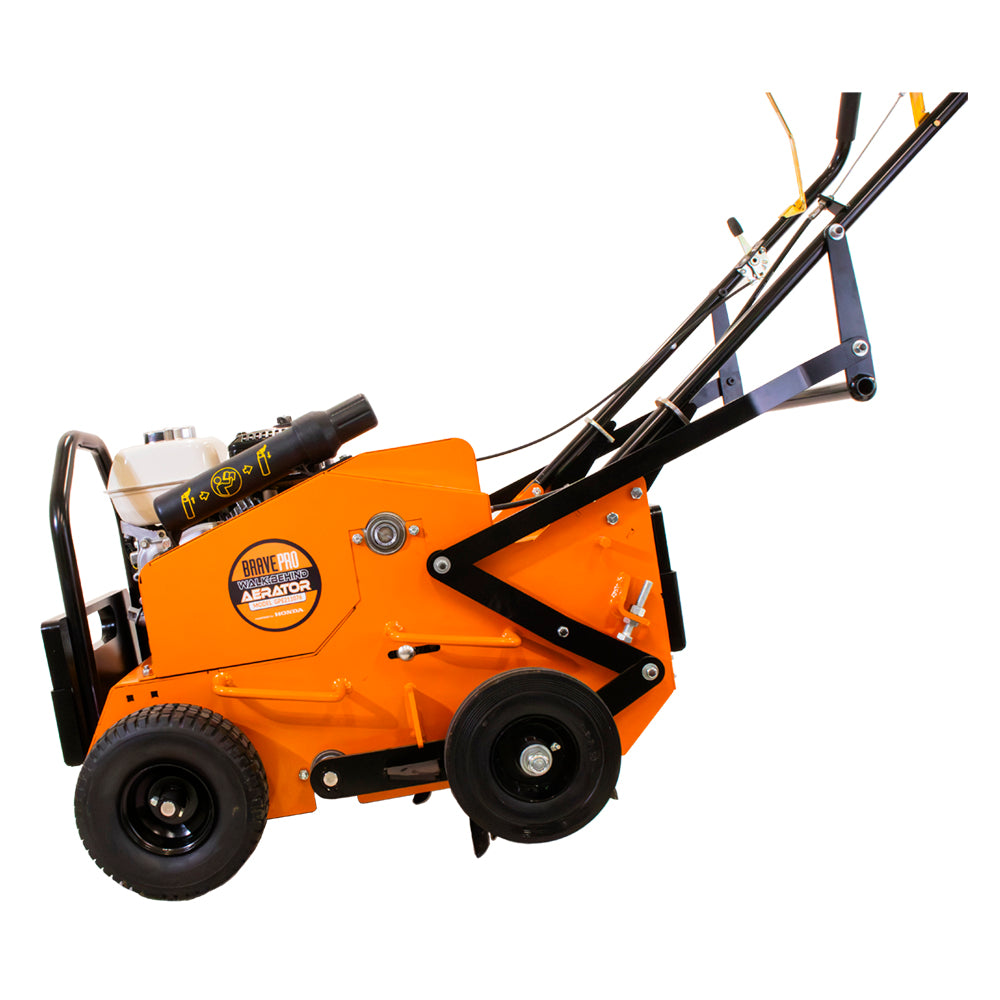 BravePro | Walk-Behind Aerator | 18 In. | 3 In. Plug Depth | Variable Speed | GX120 | GPE211076