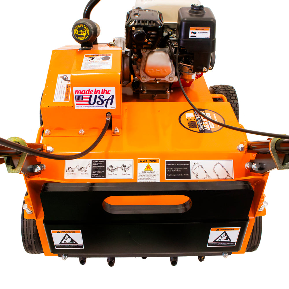 BravePro | Walk-Behind Aerator | 18 In. | 3 In. Plug Depth | Variable Speed | GX120 | GPE211076