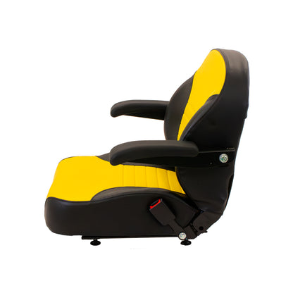 Uni Pro | Seat Top | Armrests | Slide Rails | Yellow/Black Vinyl | GWG311587
