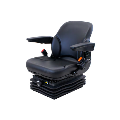 Uni Pro | Mechanical Suspension Seat | Slide Rails | Black Vinyl | GWG311589