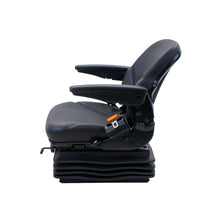Uni Pro | Mechanical Suspension Seat | Slide Rails | Black Vinyl | GWG311589