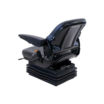 Uni Pro | Mechanical Suspension Seat | Slide Rails | Black Vinyl | GWG311589