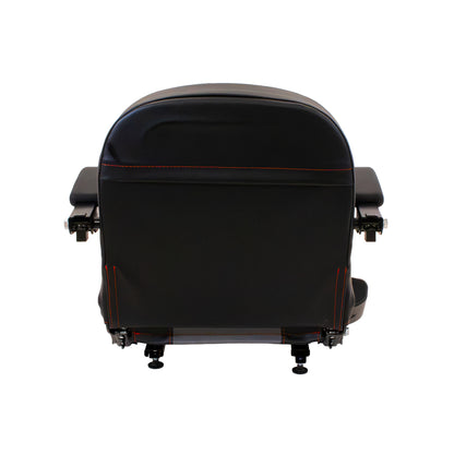 Uni Pro | Seat Top | Armrests | Slide Rails | Gray/Black Vinyl | GWG311586