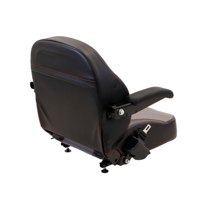 Uni Pro | Seat Top | Armrests | Slide Rails | Gray/Black Vinyl | GWG311586