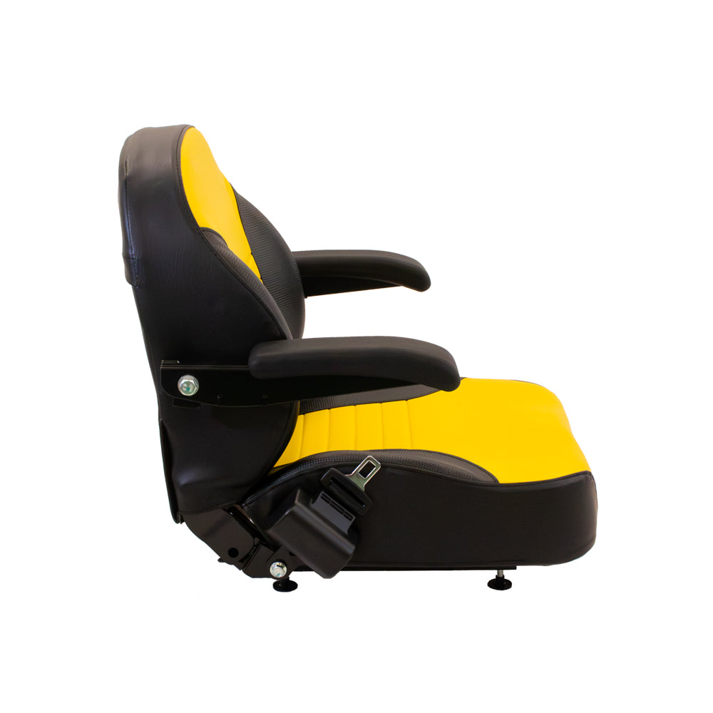 Uni Pro | Seat Top | Armrests | Slide Rails | Yellow/Black Vinyl | GWG311587