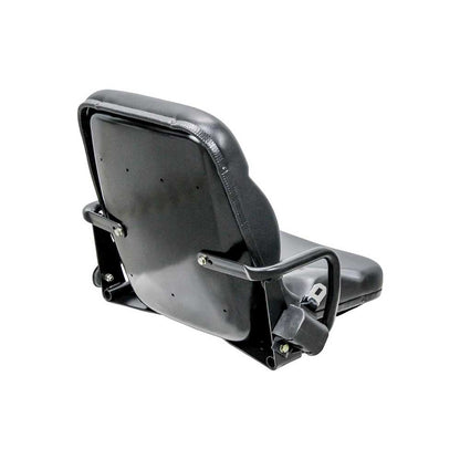Uni Pro | Forklift Seat | Hip Restraints | OPS Ready | Black Vinyl | GWG311592