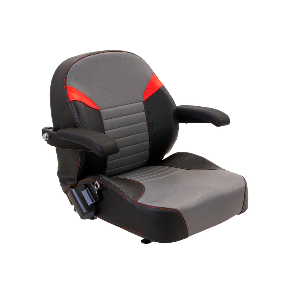Uni Pro | Seat Top | Armrests | Slide Rails | Gray/Black Vinyl | GWG311586