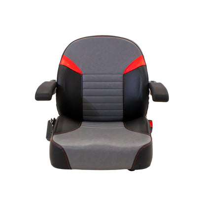 Uni Pro | Seat Top | Armrests | Slide Rails | Gray/Black Vinyl | GWG311586