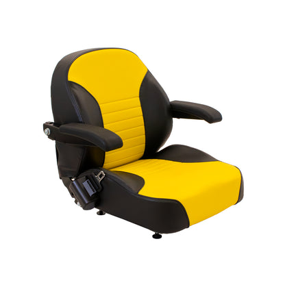 Uni Pro | Seat Top | Armrests | Slide Rails | Yellow/Black Vinyl | GWG311587