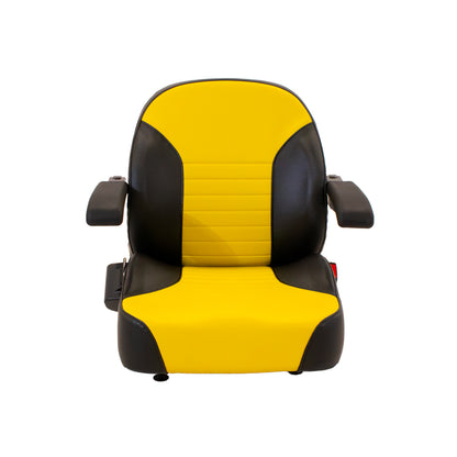 Uni Pro | Seat Top | Armrests | Slide Rails | Yellow/Black Vinyl | GWG311587