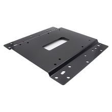 Uni Pro Seat Adapter Plate | Universal Mounting for Construction Equipment | Black Powder Coat
