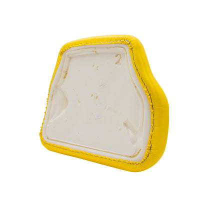 Uni Pro | Big Farmer Back Cushion | Yellow Vinyl | GPR112966