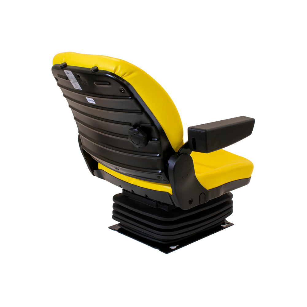 Uni Pro | Mechanical Suspension Seat | John Deere Tractors | Yellow Vinyl | GWG311540