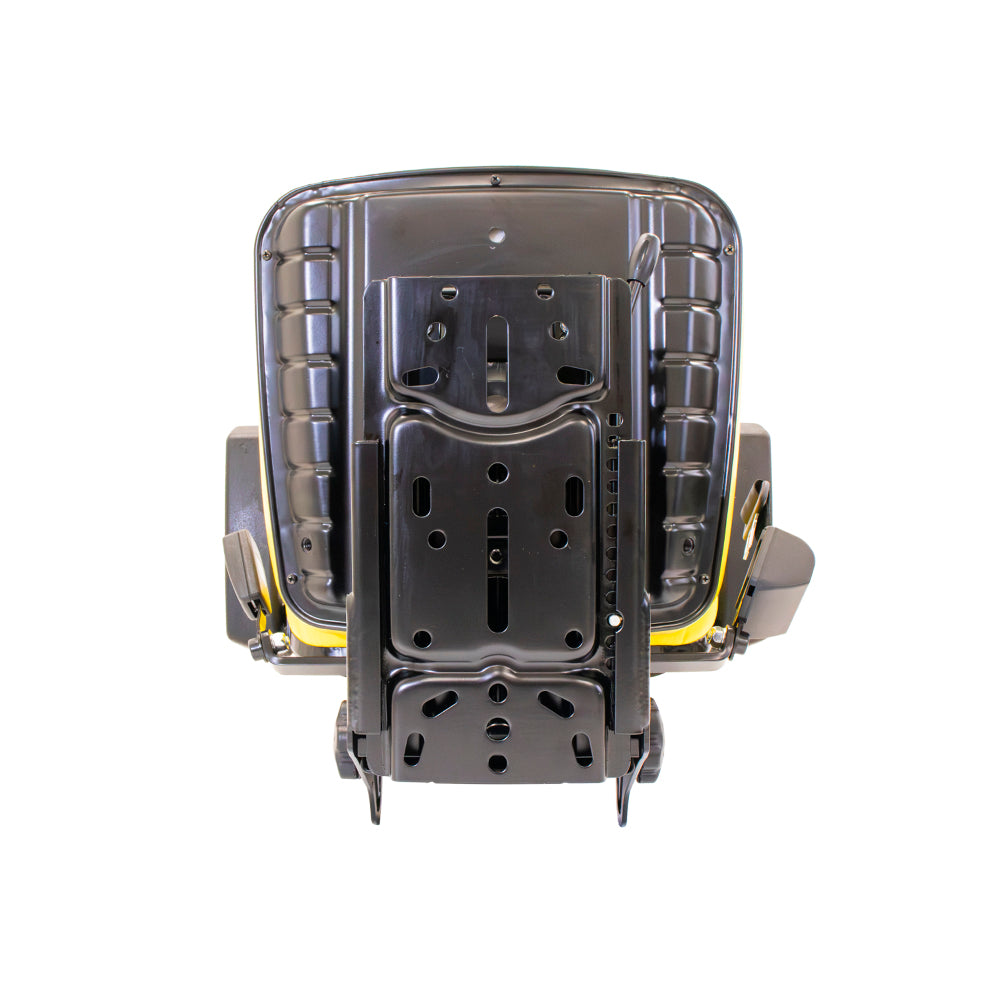 Uni Pro | Big Farmer Suspension Seat Assembly | Seat Belt | Armrests | Yellow Vinyl | GWG311560