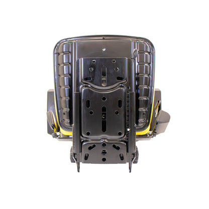 Uni Pro | Big Farmer Suspension Seat Assembly | Seat Belt | Armrests | Yellow Vinyl | GWG311560