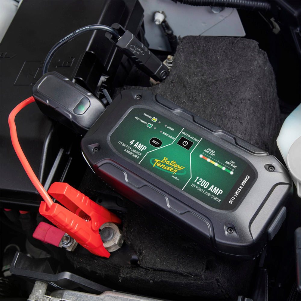 Battery Tender | Battery Charger & Jump Starter| 4A-1200A | 030-7020-WH