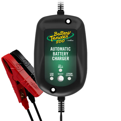 Battery Tender | Weatherproof Battery Charger | 12-Volt | 800mA | 022-0150-DL-WH