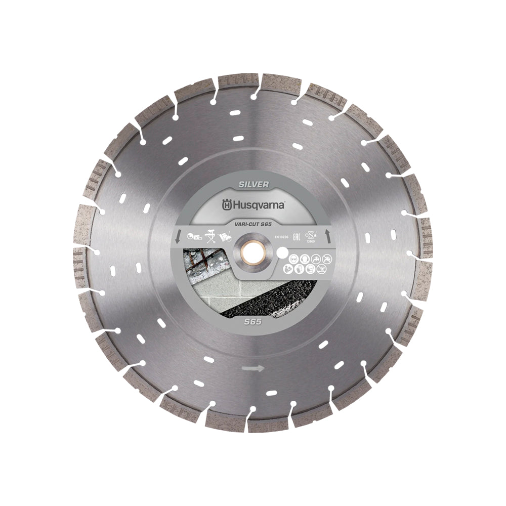 Husqvarna | VARI-CUT S65 | Diamond Saw Blade | 20 In. x 0.14 In. x 1DP | 534977260