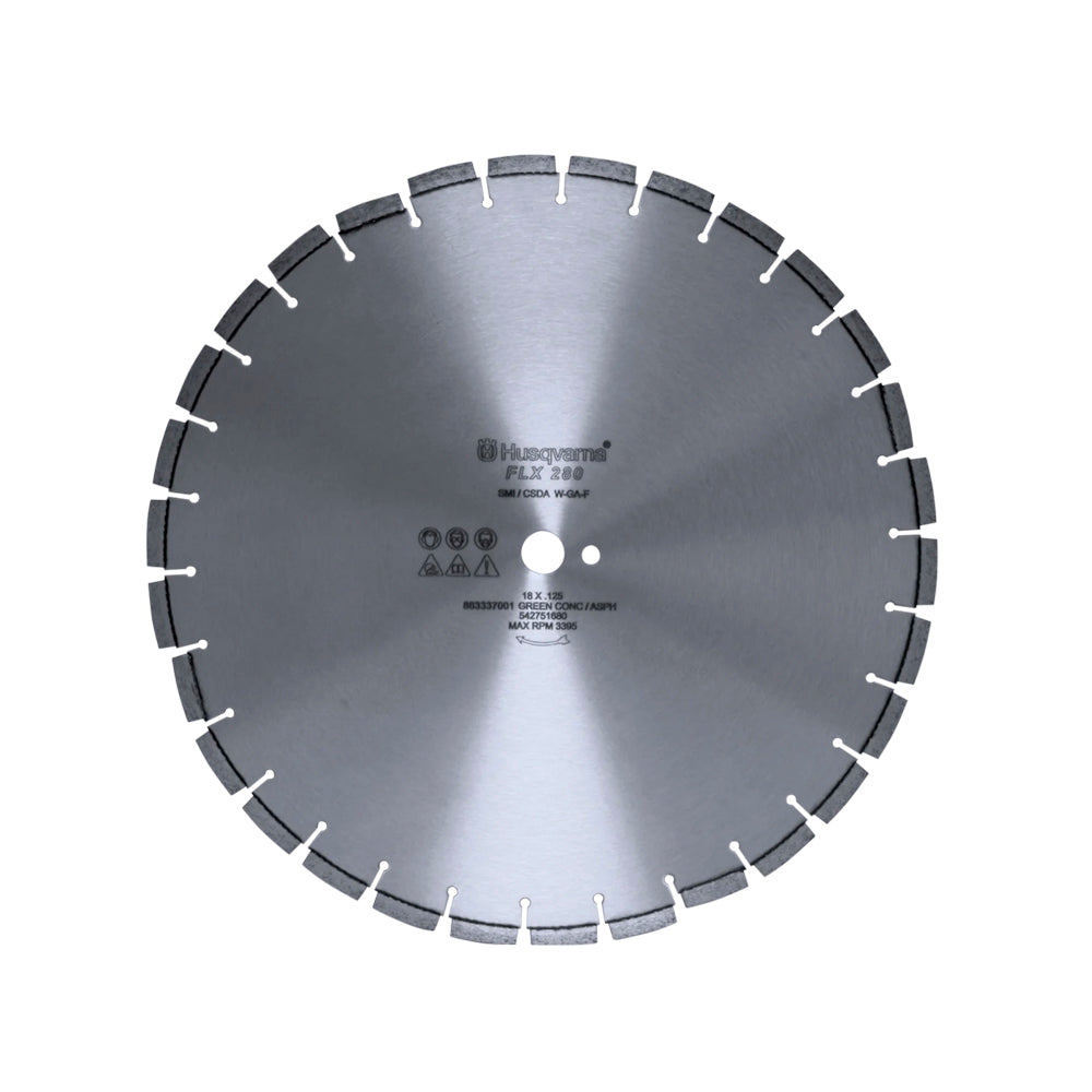 Husqvarna | FLX 280 | Diamond Saw Blade | 20 In. x 0.125 In. x 1DP-20mmB | Asphalt | 542751681