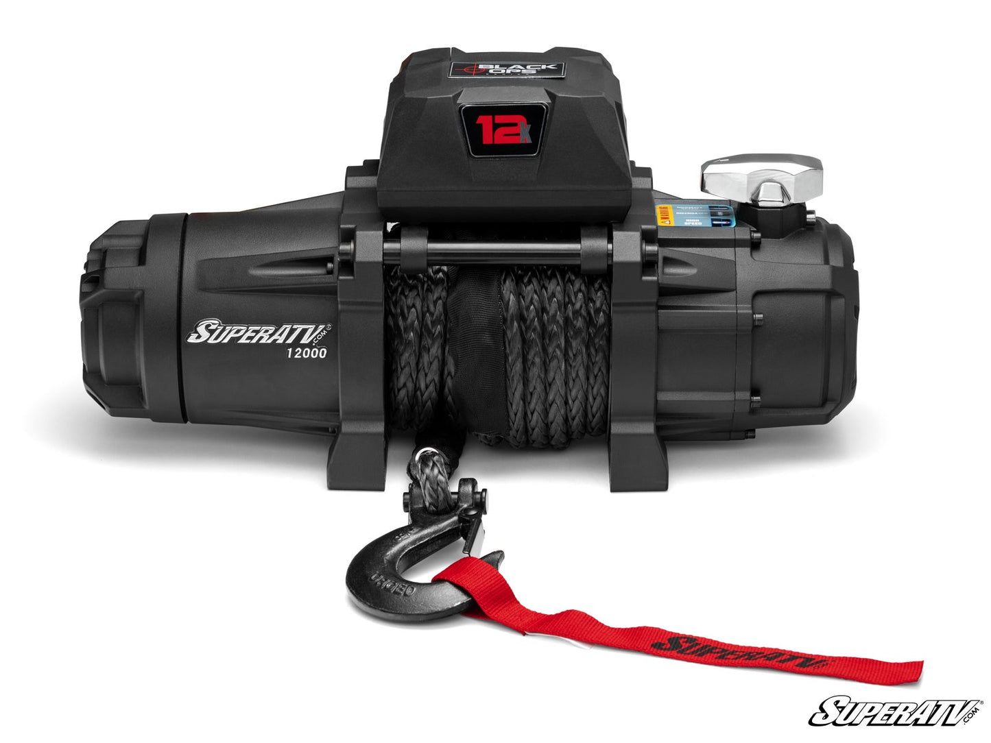 12,000 Lb. UTV/ATV Winch (With Wireless Remote & Synthetic Rope)