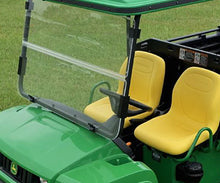 CoolTops Folding Front Windshield | John Deere Gator | 3/16-In. High Impact Acrylic