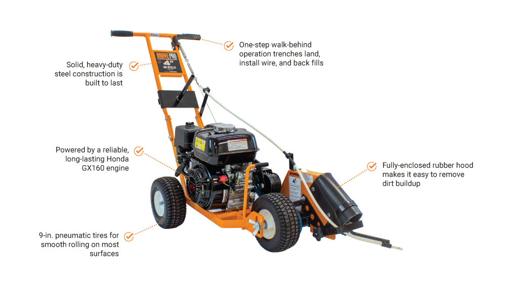 BravePro Wire Installer | 2 In. - 4 In. Depth | Honda GX160