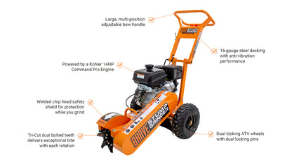 Brave Stump Grinder | 14 HP Kohler