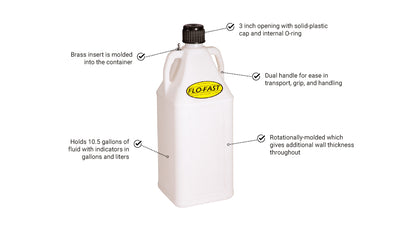 Flo-Fast 10.5 Gallon Container | DEF