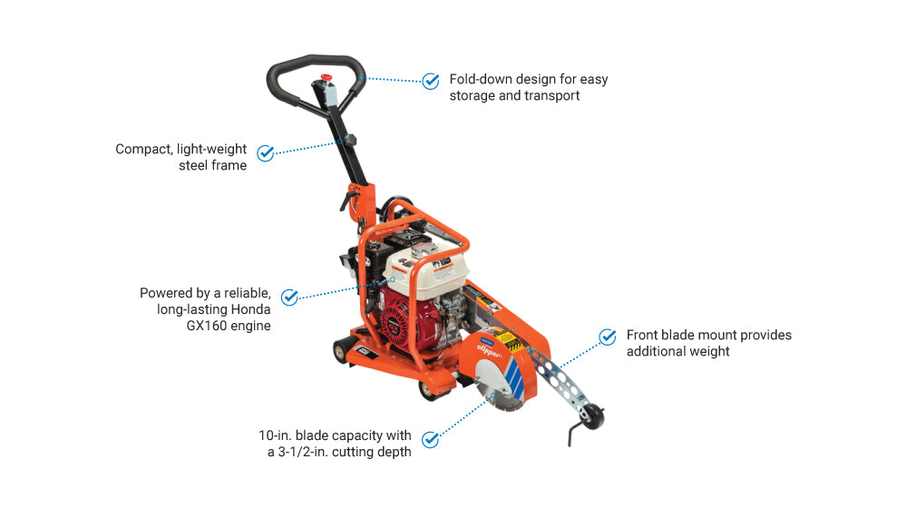Norton Clipper Early Entry Saw | Honda GX160