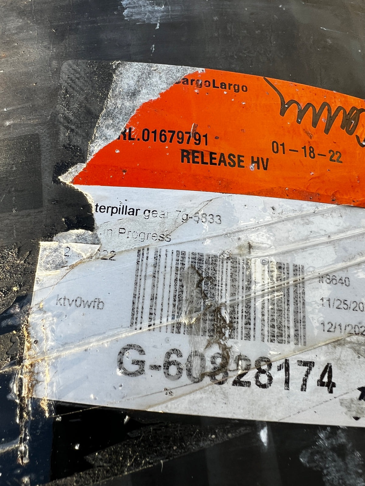Cat  7G-5833: 63 Teeth Final Drive Ring Gear